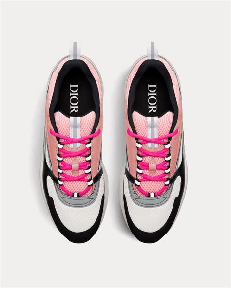 pink dior sneakers men|Dior b22 pink and white.